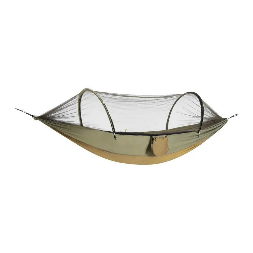 Gardeon Hammock Chair Metal Stand Outdoor Furniture Black - Home & Garden > Hammocks