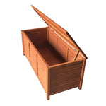 Gardeon Outdoor Storage Bench Box 210L Wooden Patio Furniture Garden Chair Seat - Home & Garden > Storage