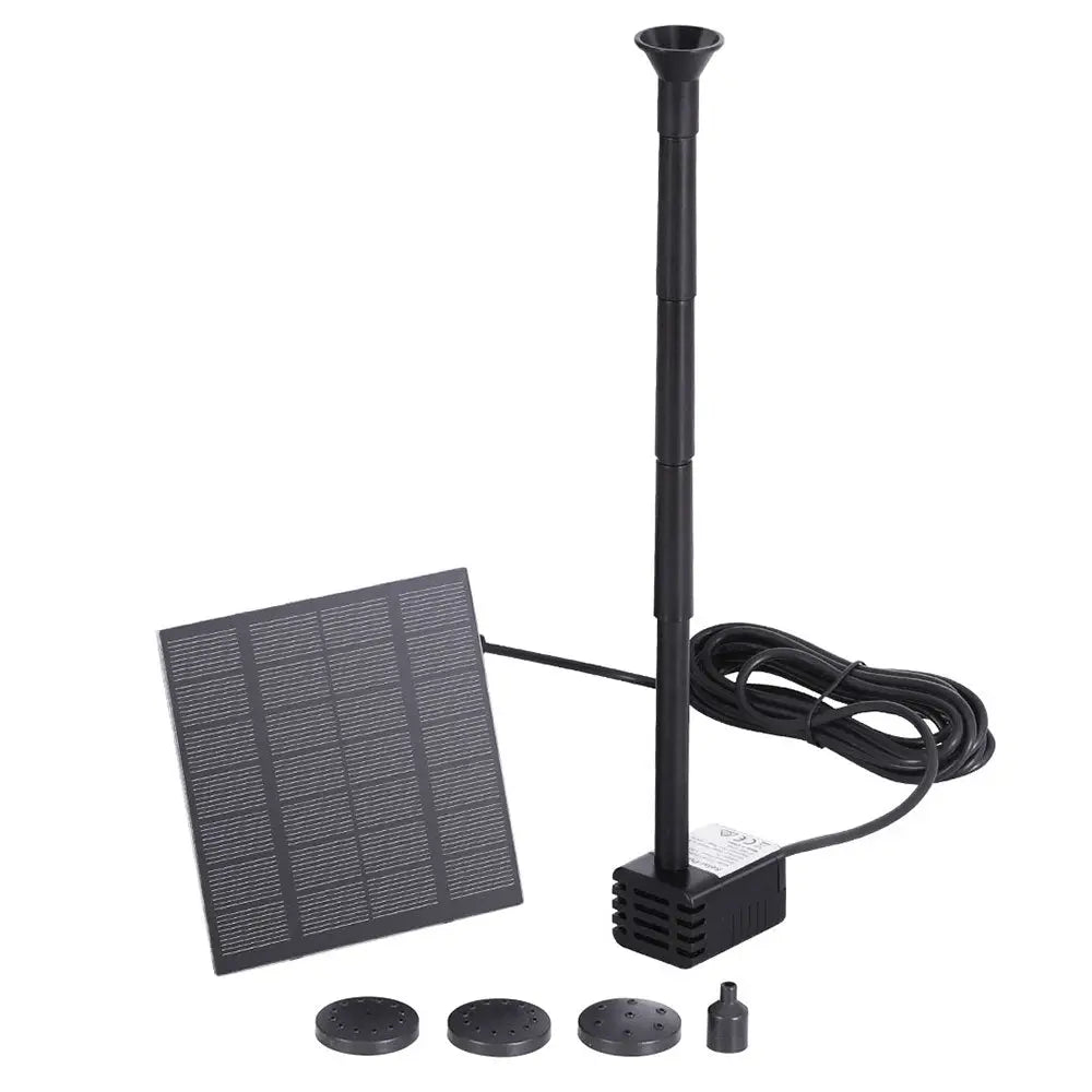 Gardeon Solar Pond Pump Submersible Powered Garden Pool Water Fountain Kit 2.6FT - Home & Garden > Fountains