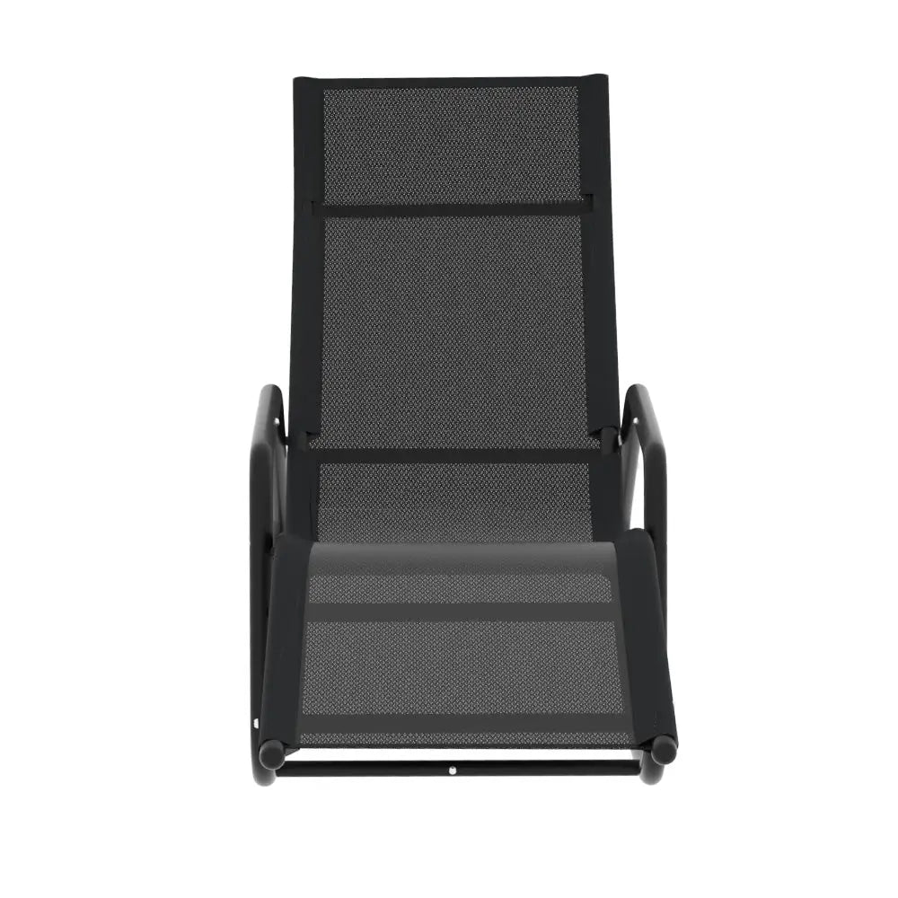 Gardeon Sun Lounge Rocking Chair Outdoor Lounger Patio Furniture Pool Garden - Furniture > Outdoor