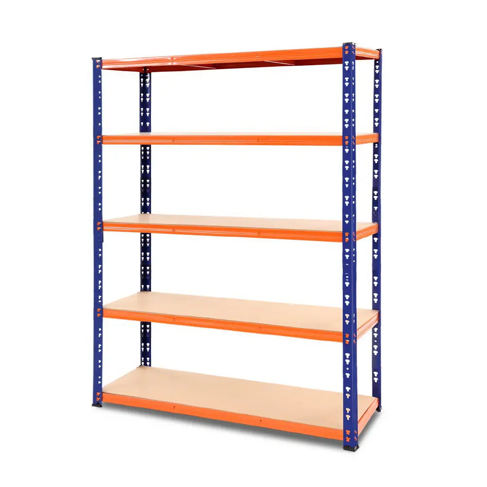 Giantz 1.8M Garage Shelving Warehouse Rack Pallet Racking Storage Shelve Blue - Home & Garden > Storage