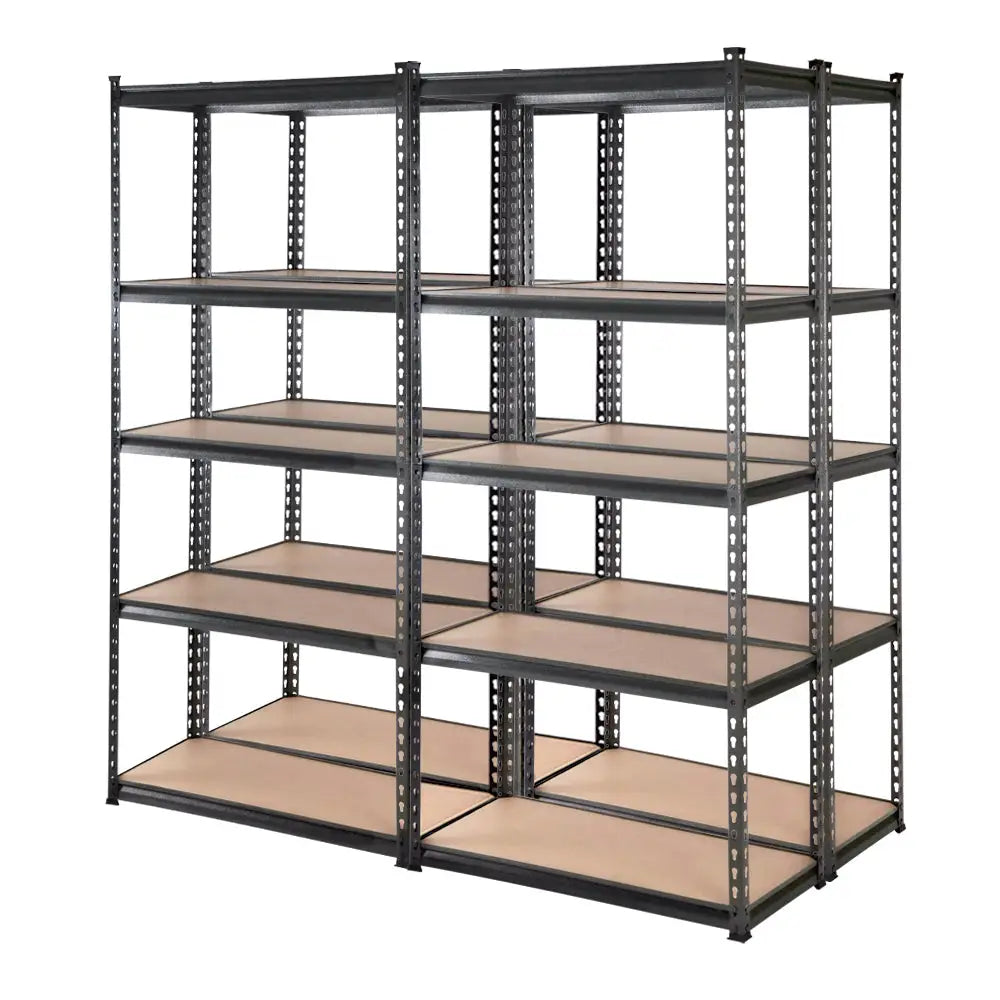 Giantz 4x1.8M Garage Shelving Warehouse Rack Pallet Racking Storage Charcoal - Home & Garden > Storage