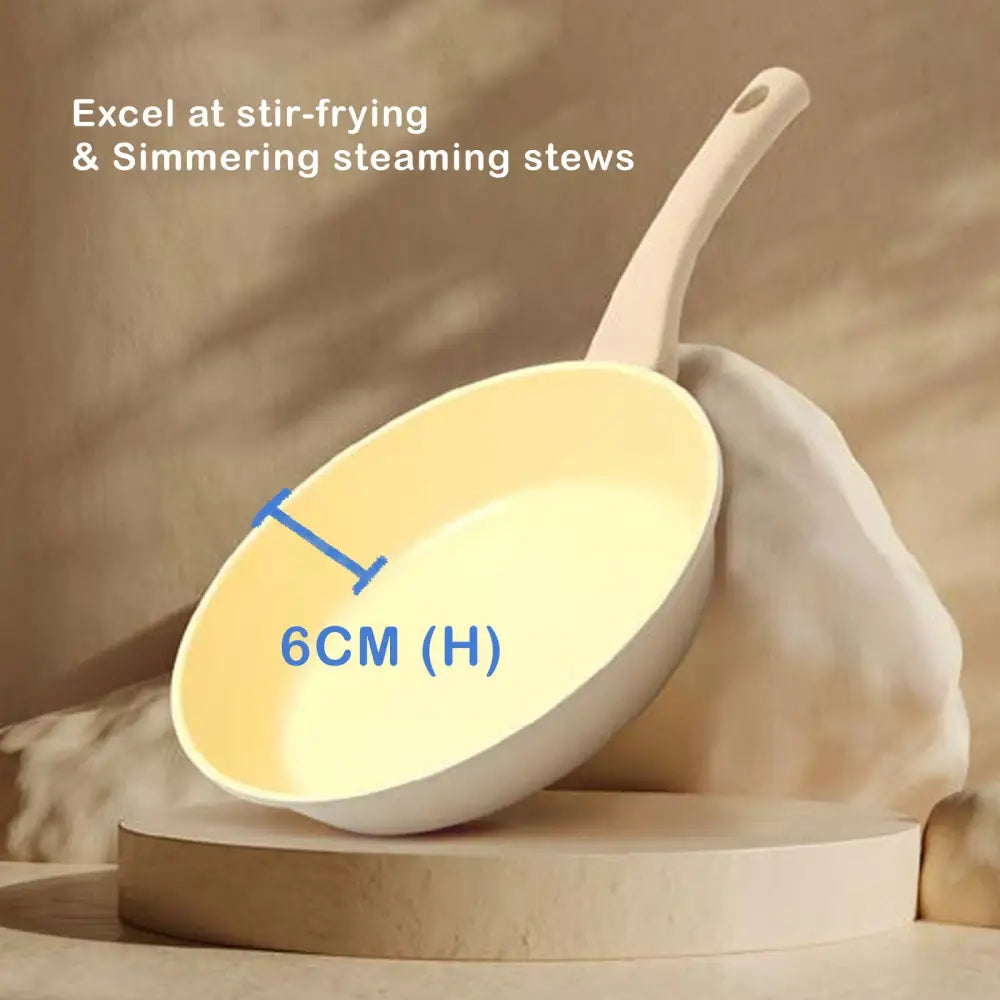 Giorno Felice IH Frypan 28cm Ceramic Non-Stick Frying Pan Induction - Home & Garden > Kitchenware