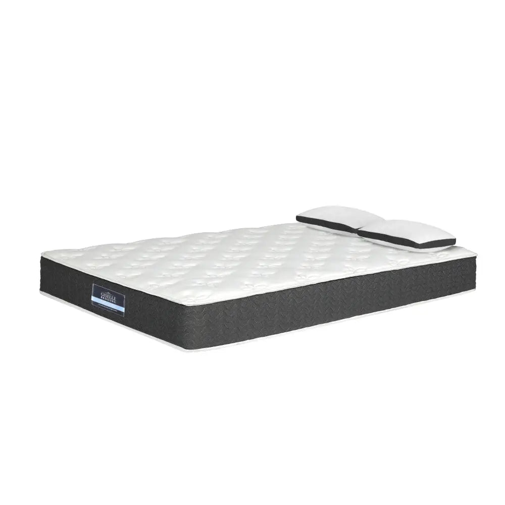 Giselle Bedding 18cm Mattress Medium Soft w/Pillows Double - Furniture > Mattresses