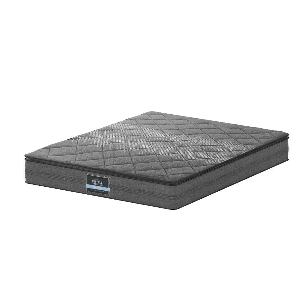 Giselle Bedding 18cm Mattress Pillow Top King Single - Furniture > Mattresses