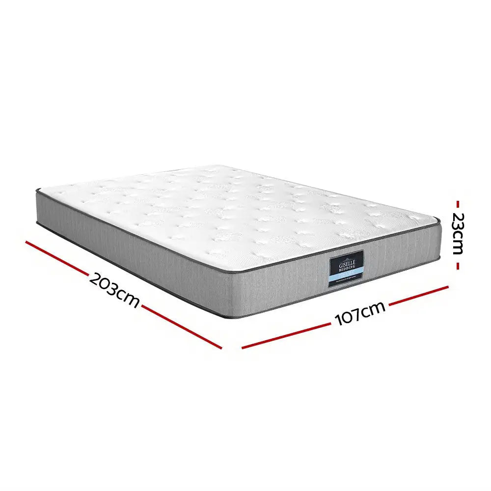Giselle Bedding 23cm Mattress Extra Firm King Single - Furniture > Mattresses