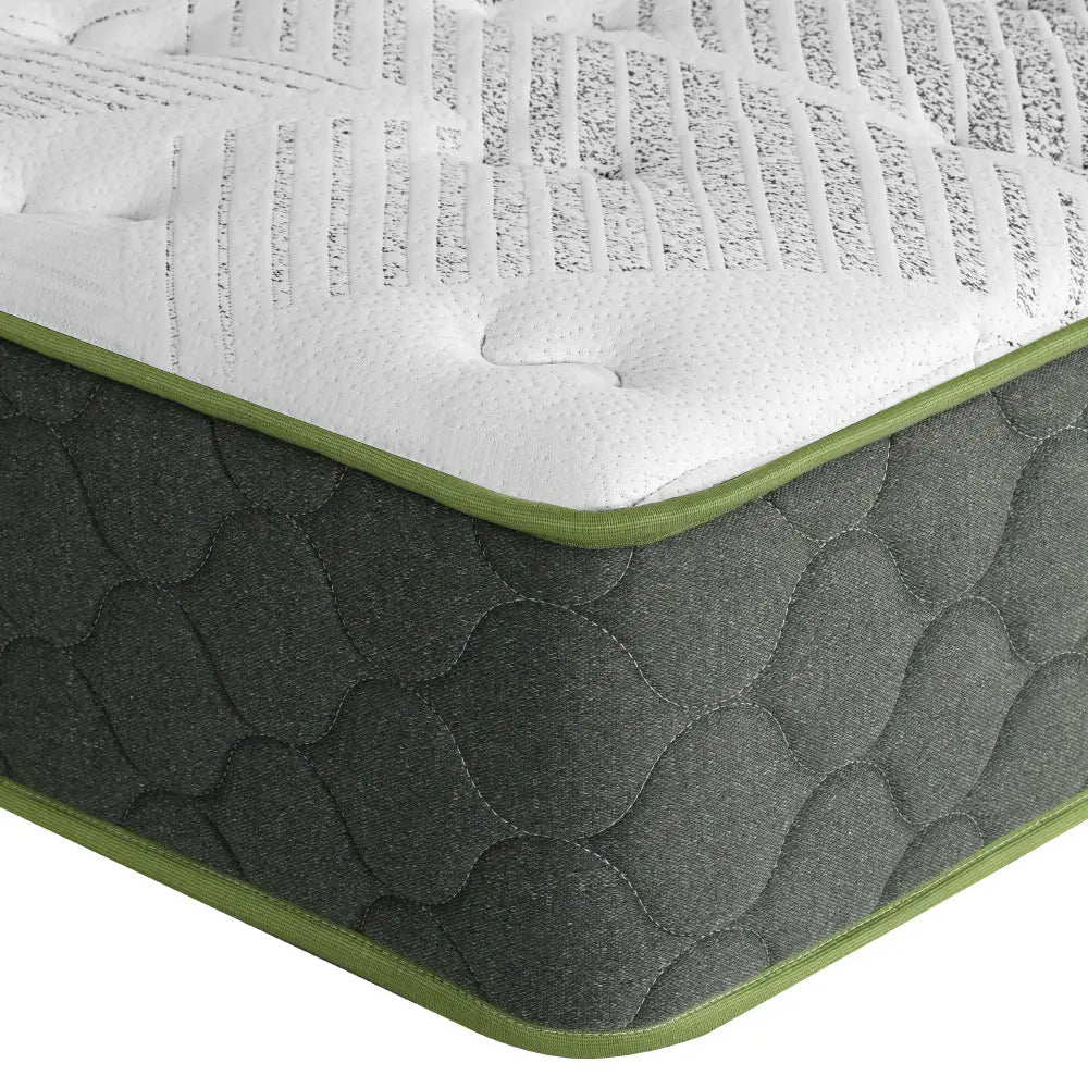 Giselle Bedding 25cm Mattress Green Tea Foam Single - Furniture > Mattresses