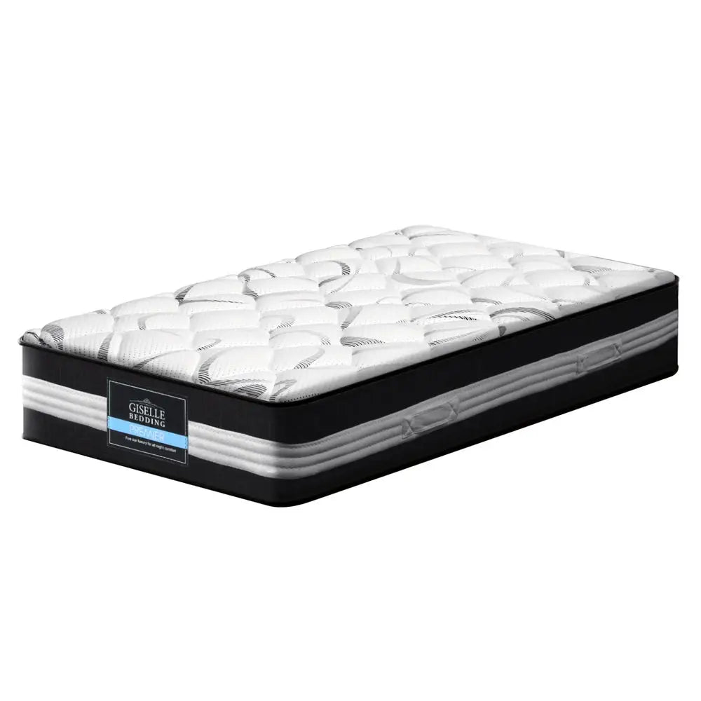 Giselle Bedding 30cm Mattress Medium Firm King Single - Furniture > Mattresses > King Single Mattress