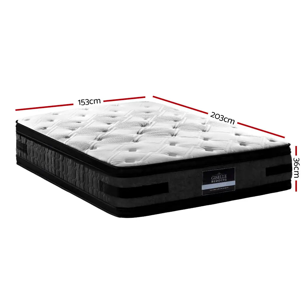 Giselle Bedding 36cm Mattress Cool Gel Memory Foam Queen - Furniture > Mattresses