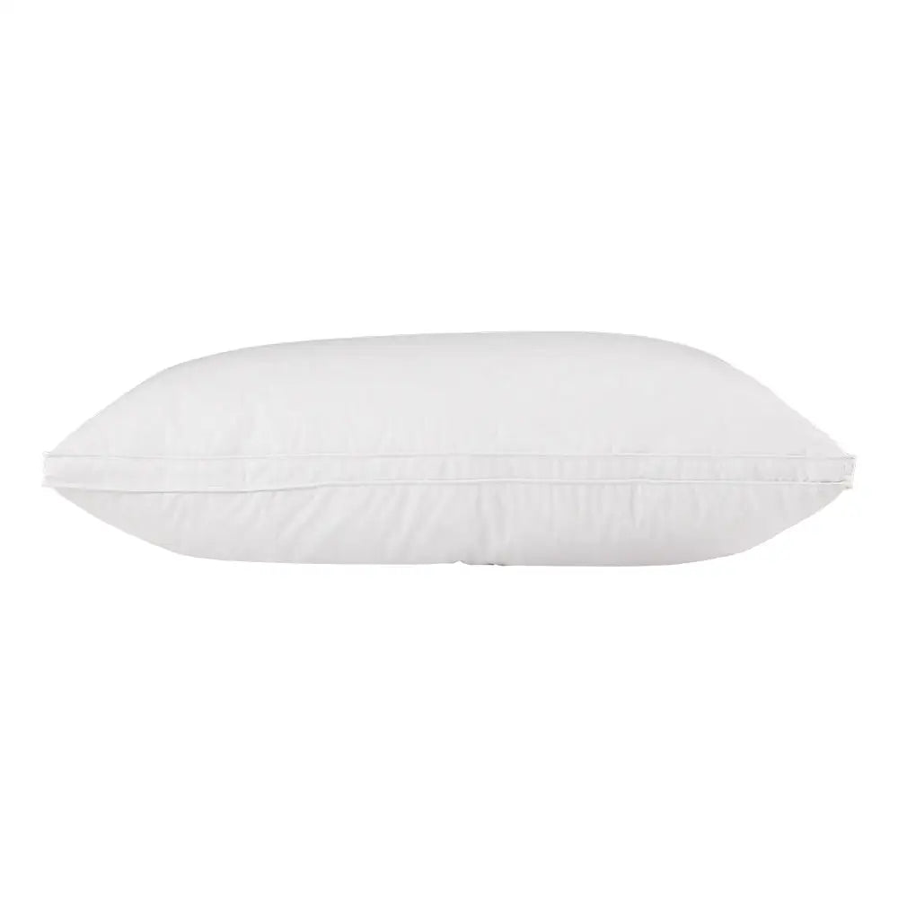 Giselle Bedding Duck Feather Down Pillow Luxury Twin Pack - Home & Garden > Bedding