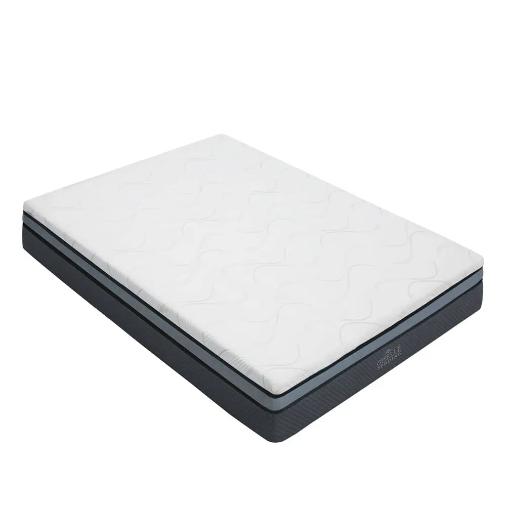 Giselle Bedding Memory Foam Mattress Bed Cool Gel 25cm King Single - Furniture > Mattresses