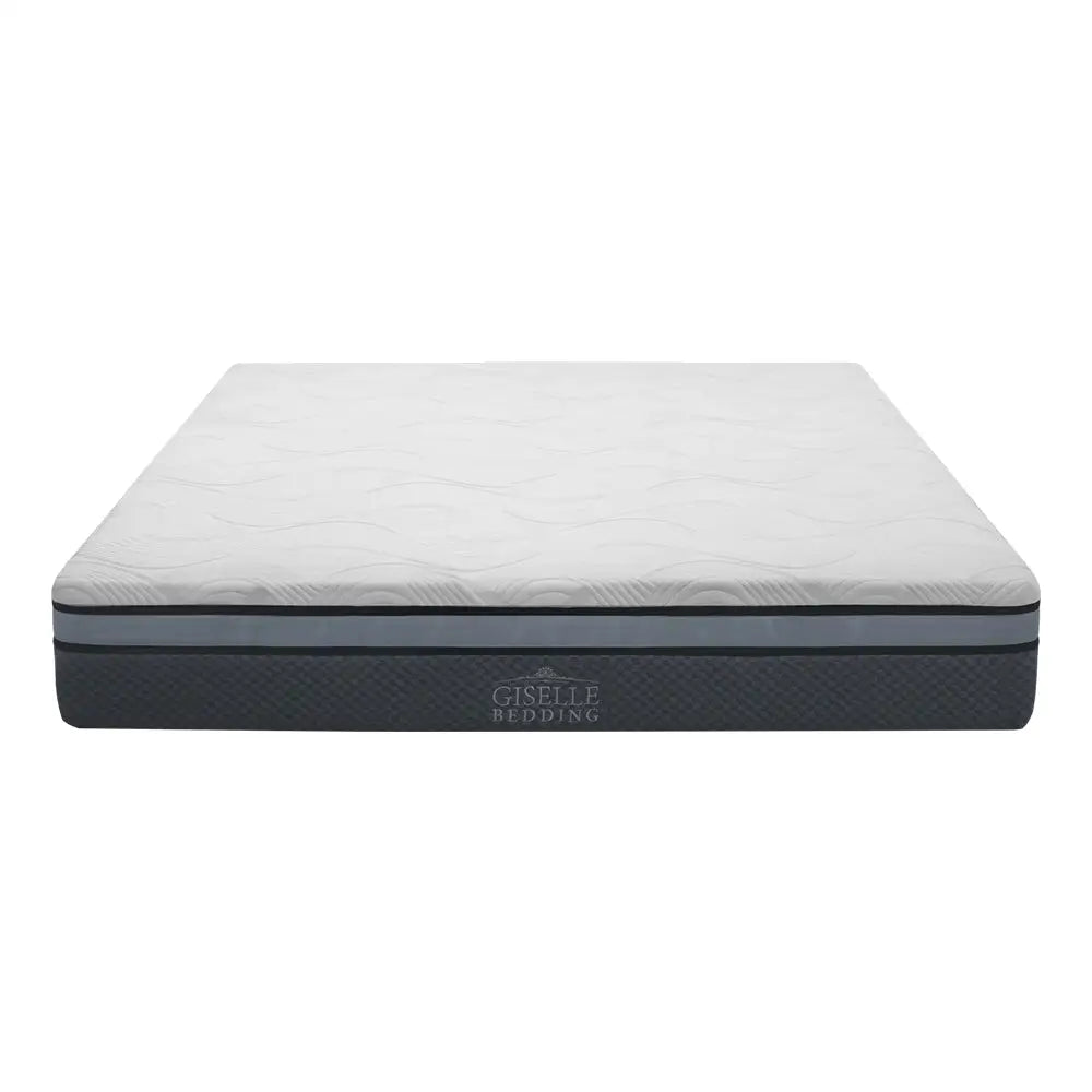 Giselle Bedding Memory Foam Mattress Bed Cool Gel 25cm King Single - Furniture > Mattresses