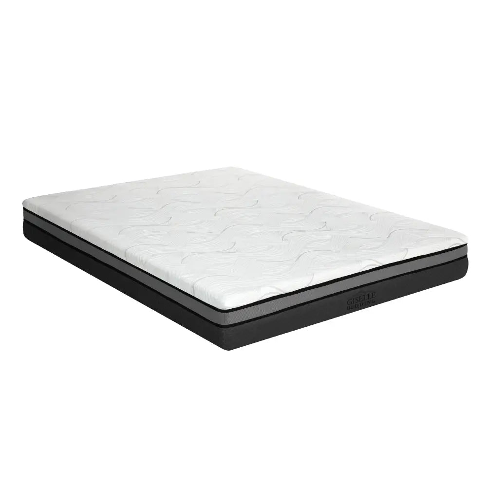 Giselle Bedding Memory Foam Mattress Bed Cool Gel Non Spring 25cm Single - Furniture > Mattresses