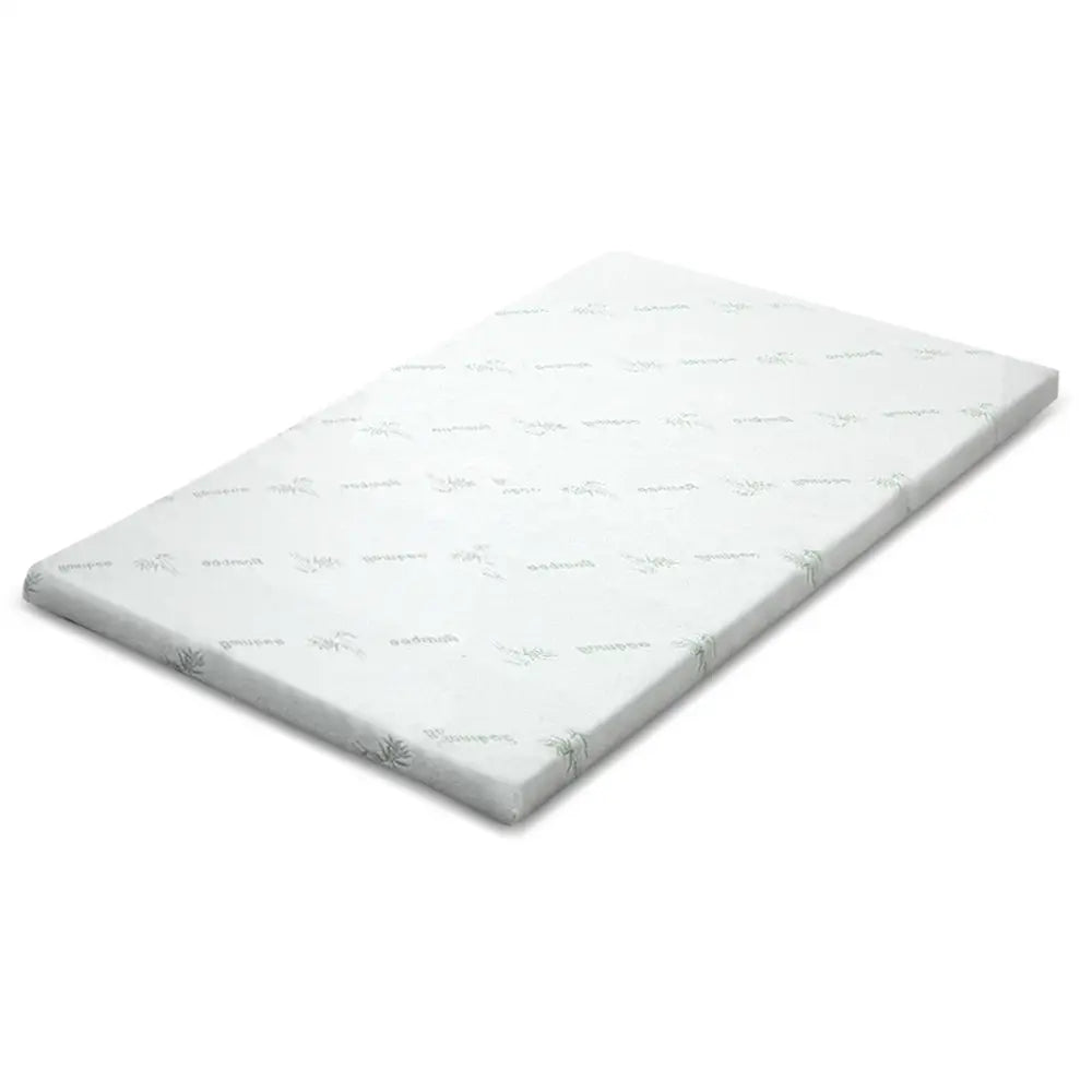 Giselle Bedding Memory Foam Mattress Topper Cool Gel 5cm Queen - Furniture > Mattresses