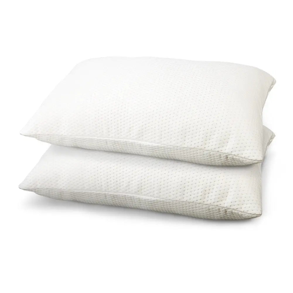 Giselle Bedding Memory Foam Pillow 13cm Thick Twin Pack - Home & Garden > Bedding