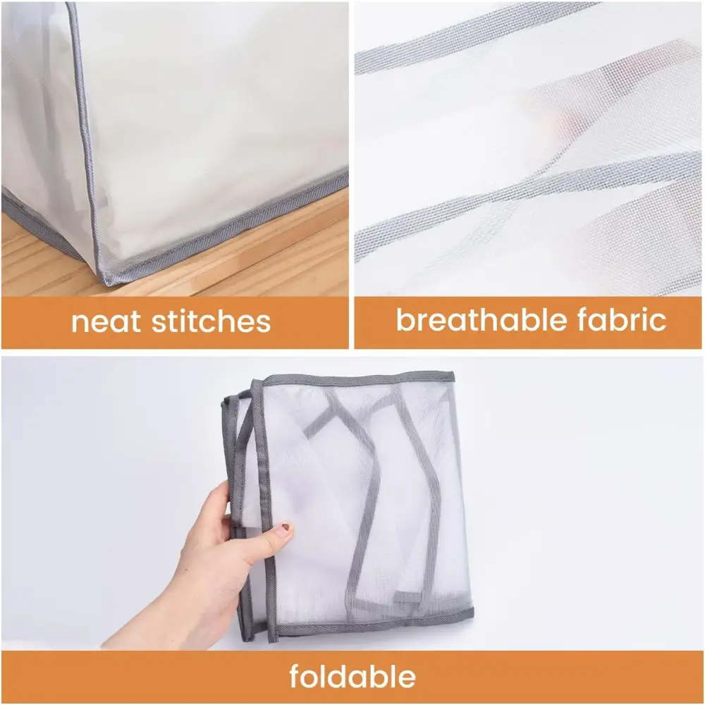 GOMINIMO 2PCS 7 Grids Wardrobe Clothes Organizer (Grey) - Home & Garden > Storage