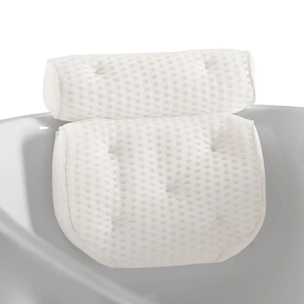 GOMINIMO Bathtub Spa Pillow with 4D Air Mesh and 7 Suction Cups - Home & Garden > Bedding > Pillows