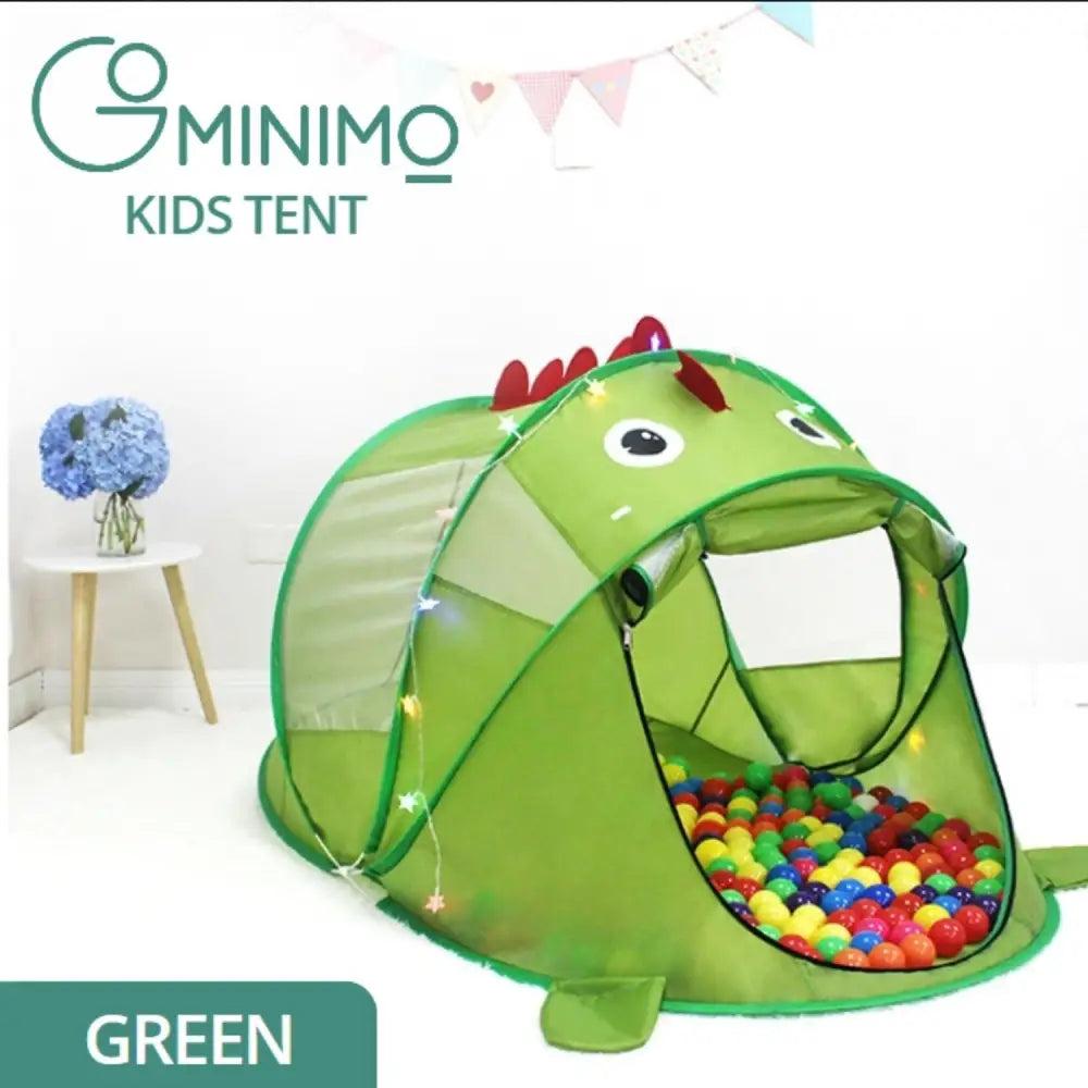 GOMINIMO Kids Dinosaur Pop-up Tent (Green) GO-KT-115-LK - Baby & Kids > Kid’s Furniture