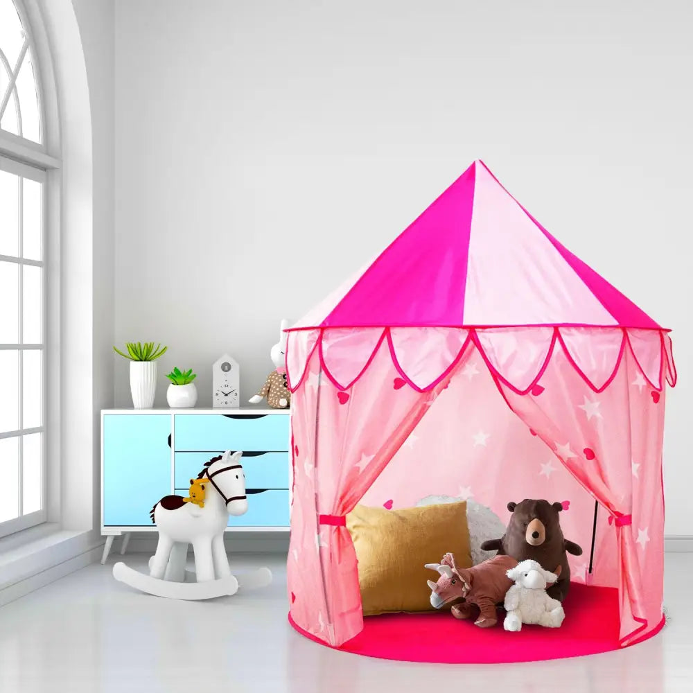GOMINIMO Kids Space Capsule Leaf Tent (Pink) GO-KT-106-LK - Baby & Kids > Kid’s Furniture