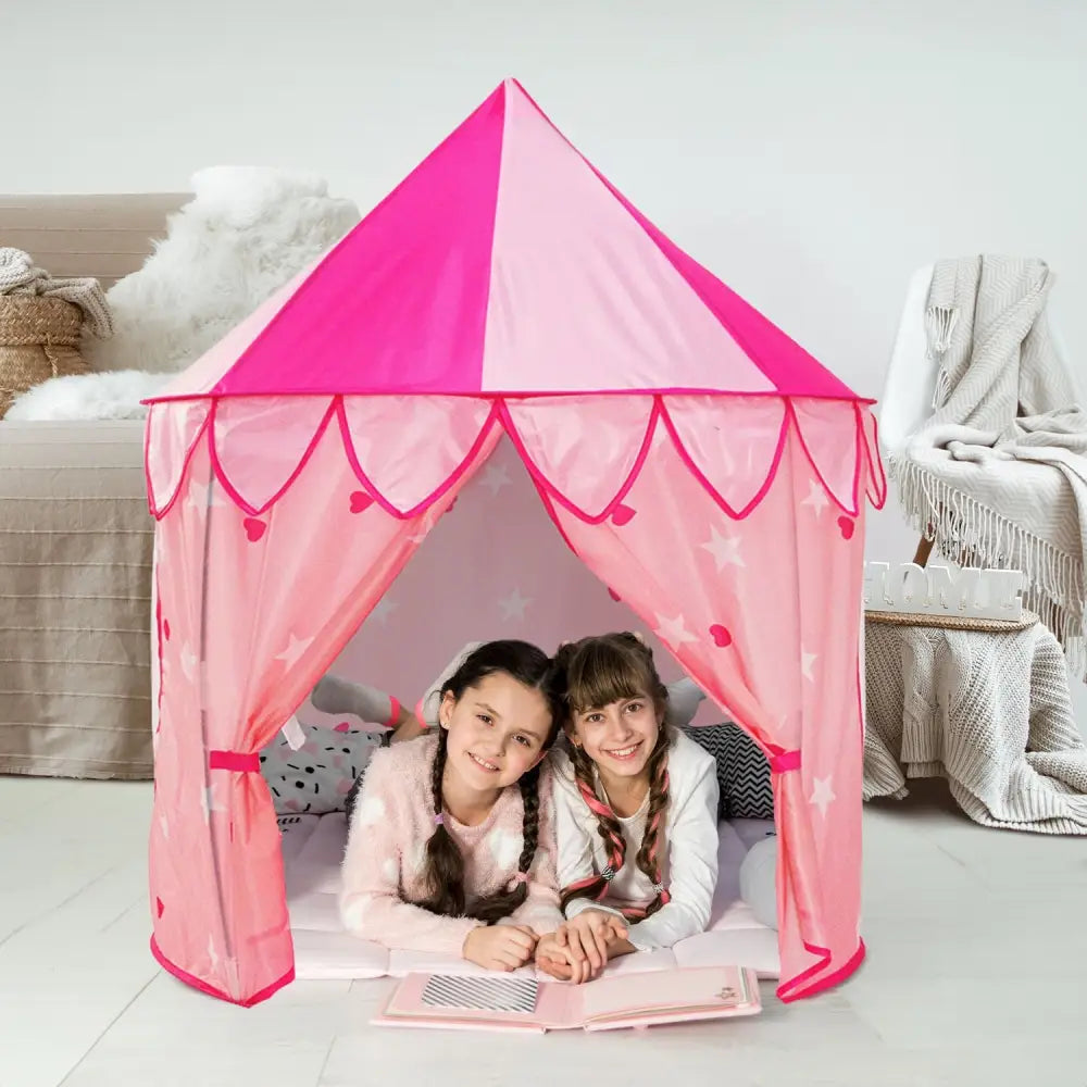 GOMINIMO Kids Space Capsule Leaf Tent (Pink) GO-KT-106-LK - Baby & Kids > Kid’s Furniture
