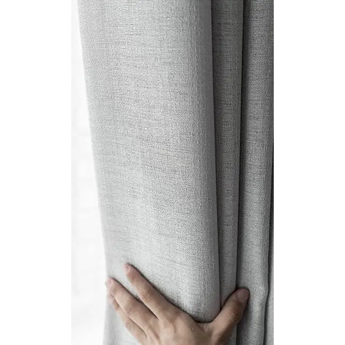 GOMINIMO Natural Linen Blended Curtains (Set of 2 W132cm x D274cm Light Grey) GO-CNB-109-MM - Home & Garden > Decor