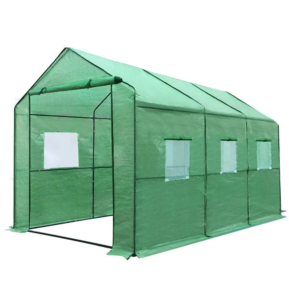 Greenfingers Greenhouse 3.5x2x2M Walk in Green House Tunnel Plant Garden Shed - Home & Garden > Greenhouses >