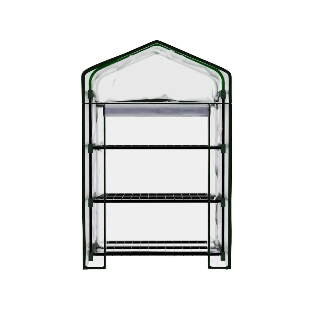 Greenfingers Greenhouse 3 Tiers Mini Green House Garden Bed Planter Box 1.28x0.7x0.5M - Home & Garden > Greenhouses >