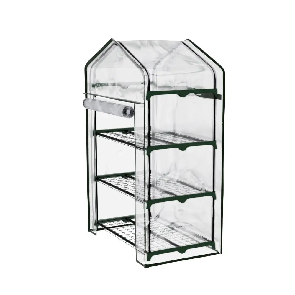 Greenfingers Greenhouse 3 Tiers Mini Green House Garden Bed Planter Box 1.28x0.7x0.5M - Home & Garden > Greenhouses >