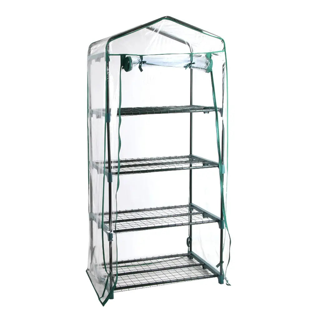 Greenfingers Greenhouse 4 Tiers Mini Green House Garden Bed Planter Box 1.6x0.7x0.5M - Home & Garden > Green Houses