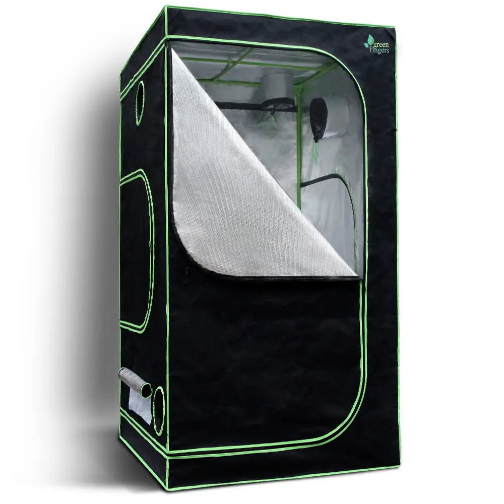 Greenfingers Grow Tent 100x100x200CM Hydroponics Kit Indoor Plant Room System - Home & Garden > Green Houses