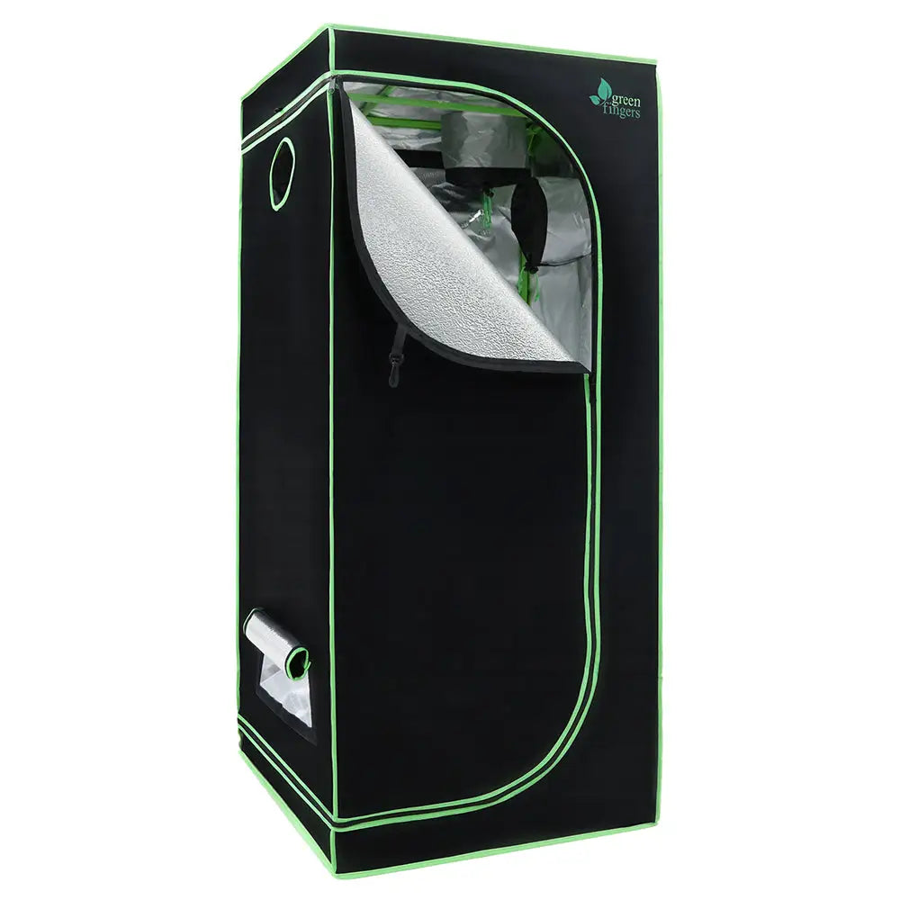 Greenfingers Grow Tent 70x70x160CM 1680D Hydroponics Kit Indoor Plant Room System - Home & Garden > Green Houses