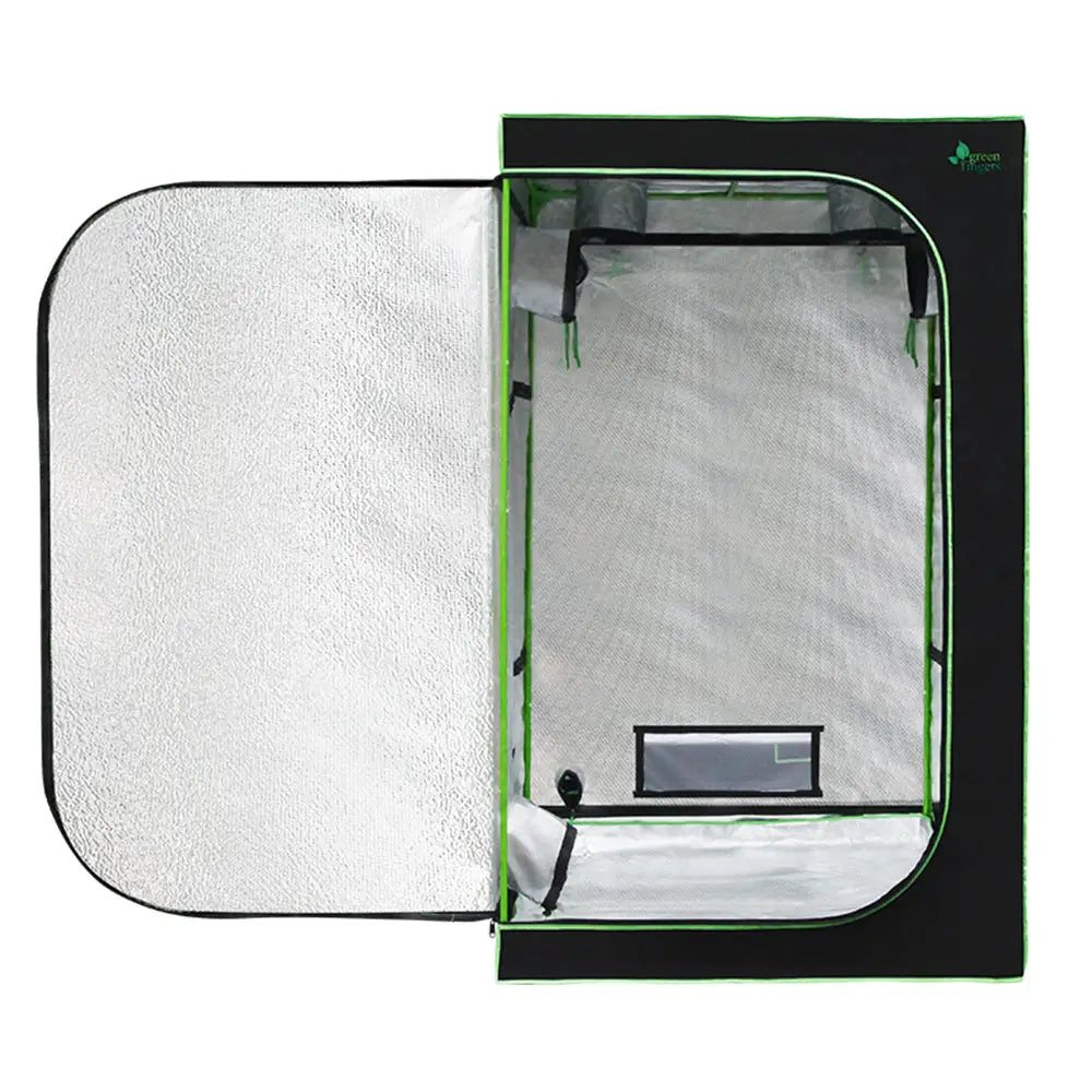 Greenfingers Grow Tent 900x90x180CM 1680D Hydroponics Kit Indoor Plant Room System - Home & Garden > Green Houses
