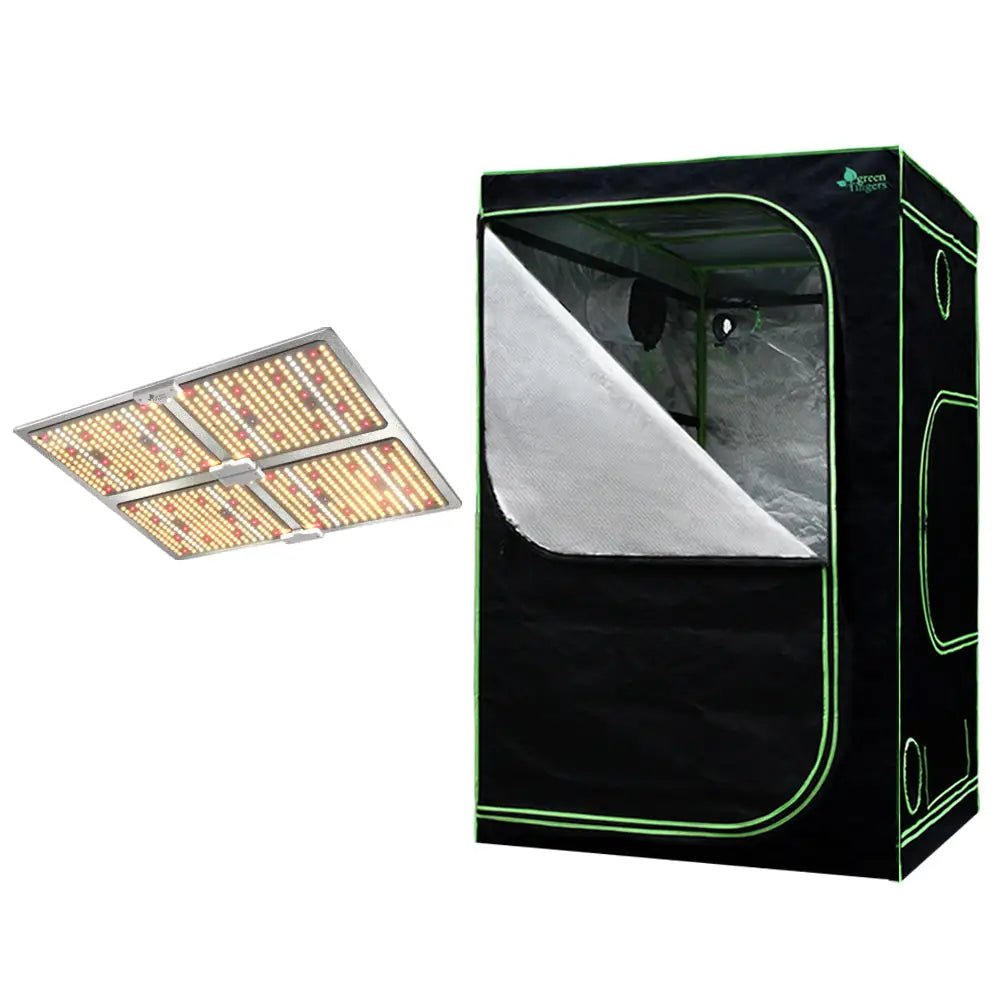 Greenfingers Grow Tent Light Kit 120x120x200CM 4500W LED Full Spectrum - Home & Garden > Green Houses