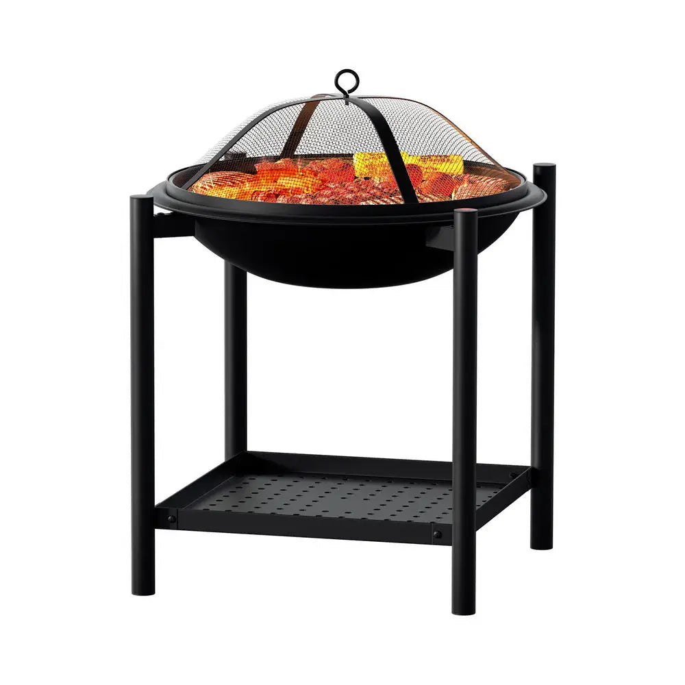 Grillz Fire Pit BBQ Grill 2-in-1 Outdoor - Home & Garden > BBQ > BBQ Tools