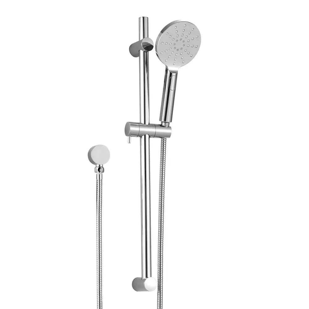 Handheld Shower Head Wall Holder 4.7’’ High Pressure Adjustable 3 Modes Chrome - Furniture > Bathroom > Shower