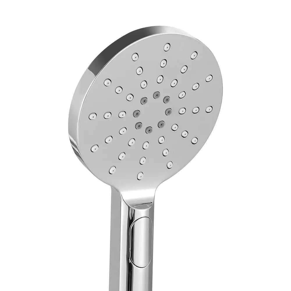 Handheld Shower Head Wall Holder 4.7’’ High Pressure Adjustable 3 Modes Chrome - Furniture > Bathroom > Shower