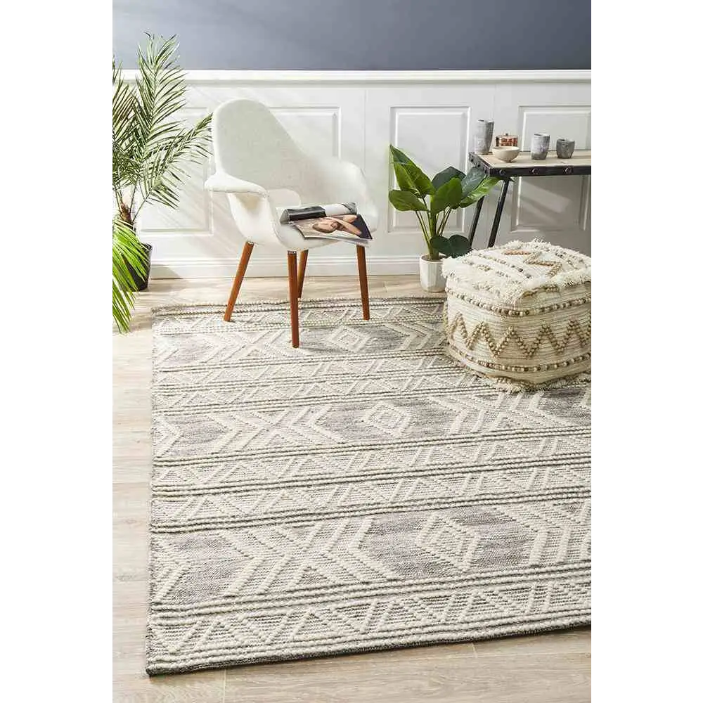 Hudson 806 Natural by Rug Culture - 225X155CM RECTANGLE - Home & Garden > Rugs > Floor Rugs