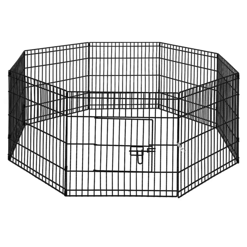 i.Pet 24’’ 8 Panel Dog Playpen Pet Fence Exercise Cage Enclosure Play Pen - Pet Care > Dog Supplies > Dog Playpens