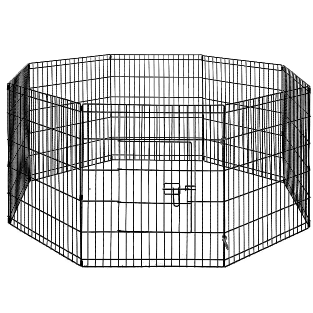 i.Pet 30’’ 8 Panel Dog Playpen Pet Fence Exercise Cage Enclosure Play Pen - Pet Care > Dog Supplies > Dog Playpens