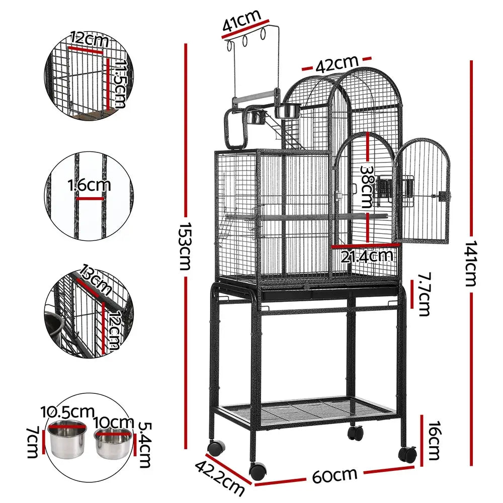 i.Pet Bird Cage 153cm Large Aviary - Pet Care > Bird > Bird Cages & Stands