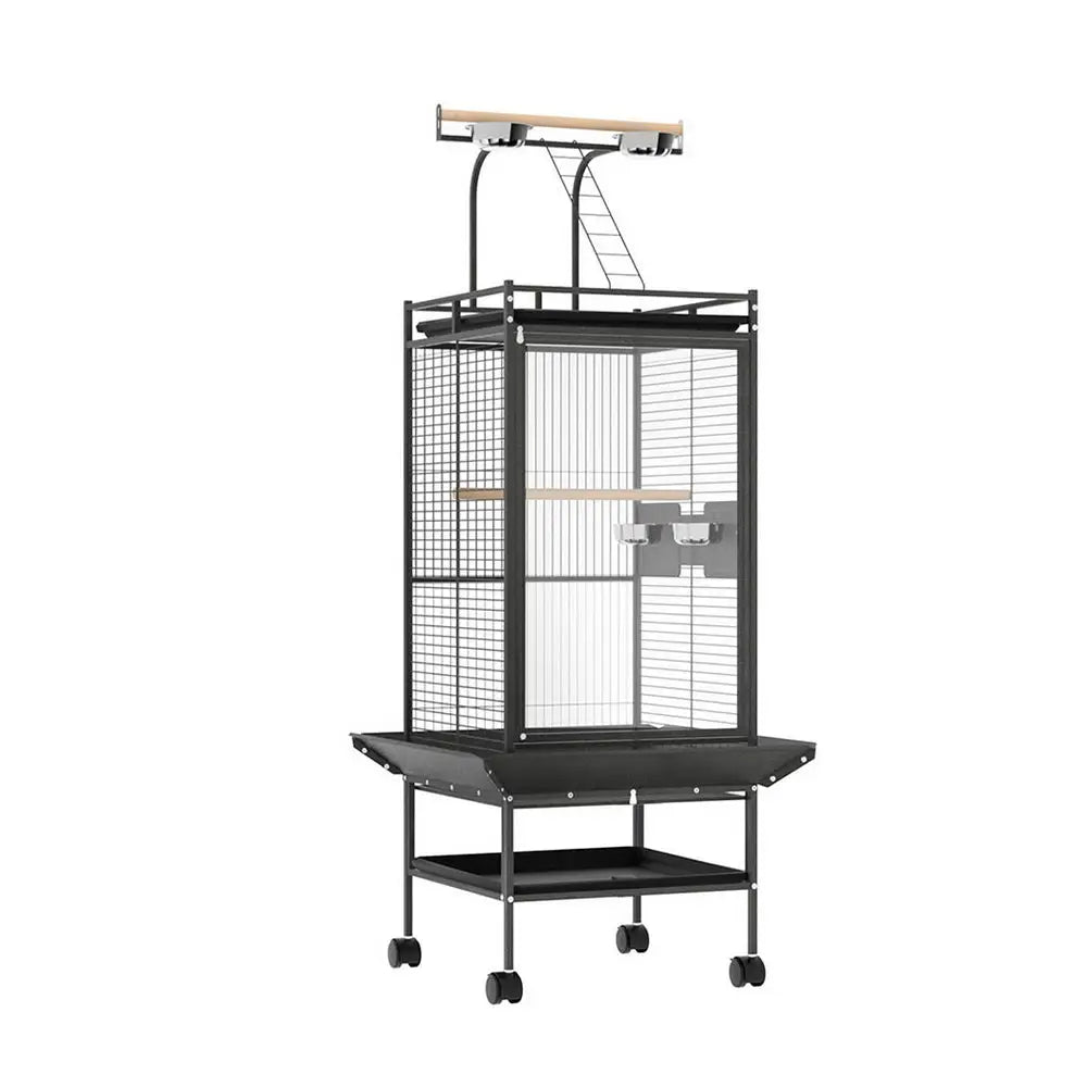 i.Pet Bird Cage Large Cages 155cm Parrot Aviary Stand-Alone Budgie Wheels Castor - Pet Care > Bird > Bird Cages & Stands