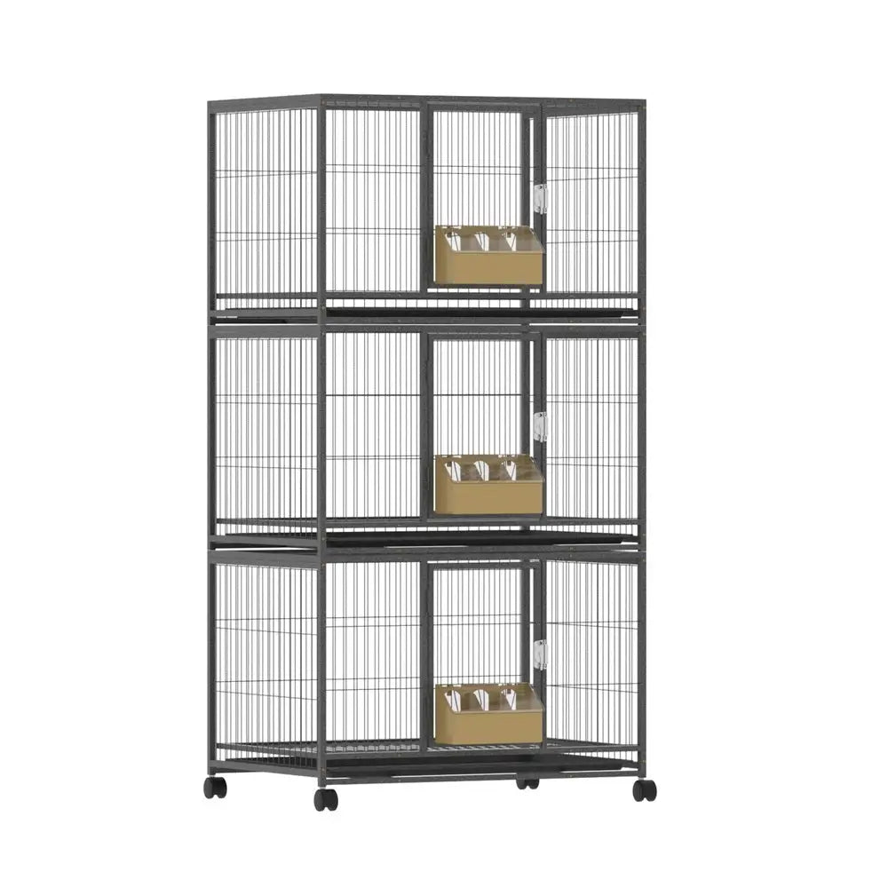 i.Pet Bird Cage Large Bird Cages Aviary Budgie Perch Cage Parrot Pet Stand Wheels - Pet Care > Bird > Bird Cages &