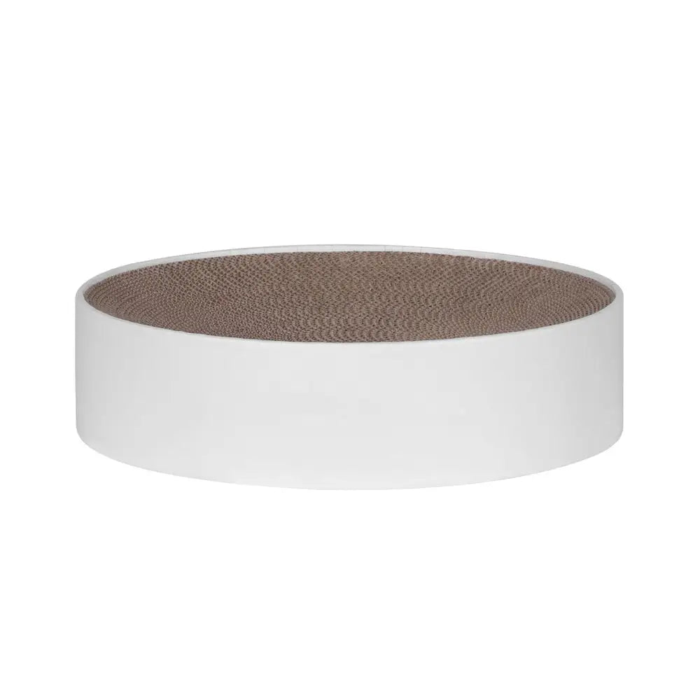 i.Pet Cat Scratching Board Scratcher Cardboard Kitten Indoor Round Bed Catnip - Pet Care > Cat Supplies > Cat Scratchers