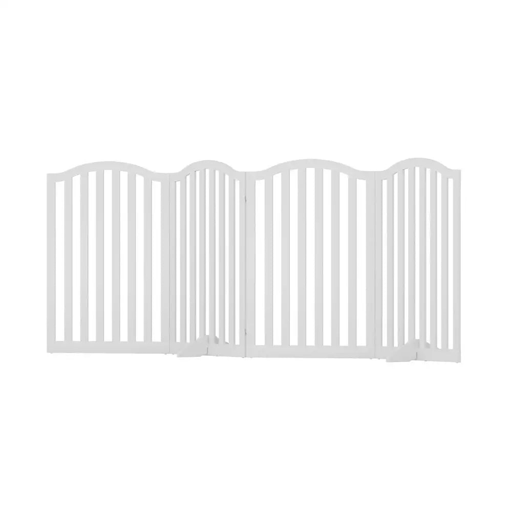 i.Pet Dog Playpen Enclosure 4 Panel Pet Fence Wooden Play Pen - Pet Care > Dog Supplies > Dog Playpens & Gates