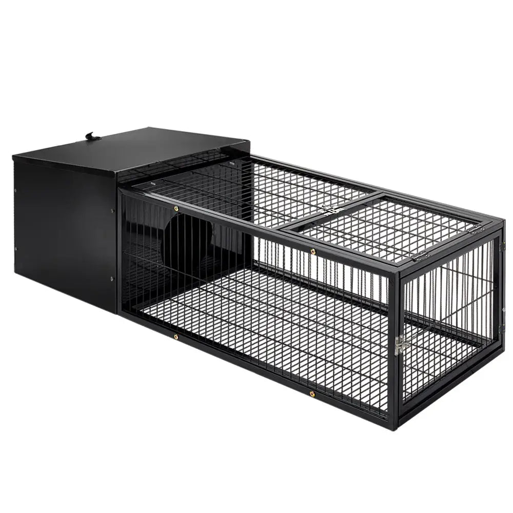 i.Pet Rabbit Cage 122x52cm Hutch Enclosure Carrier Metal - Pet Care > Coops & Hutches > Small Animal Habitats & Cages
