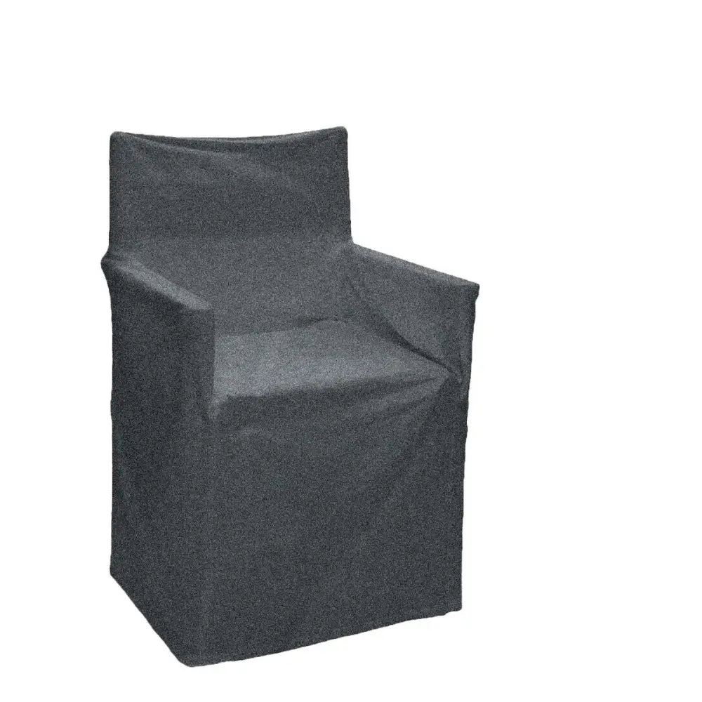 IDC Homewares Cotton Solid Director Chair Cover Charcoal - Home & Garden > Decor