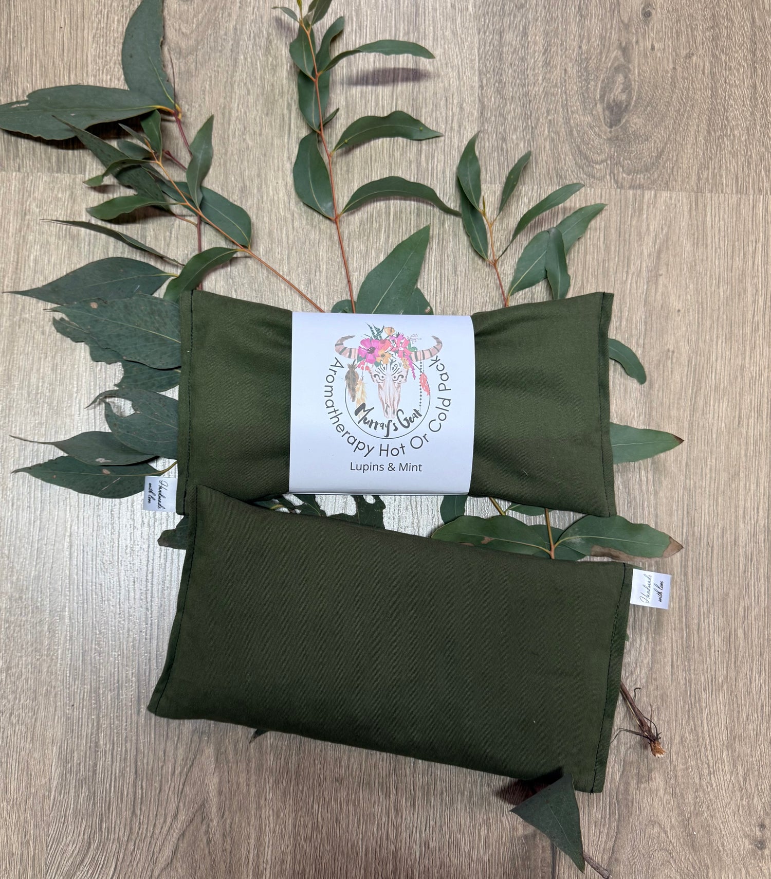 Luxury Aromatherapy Heat Pack – 100% Cotton with Lupins & Botanicals | Made in Australia