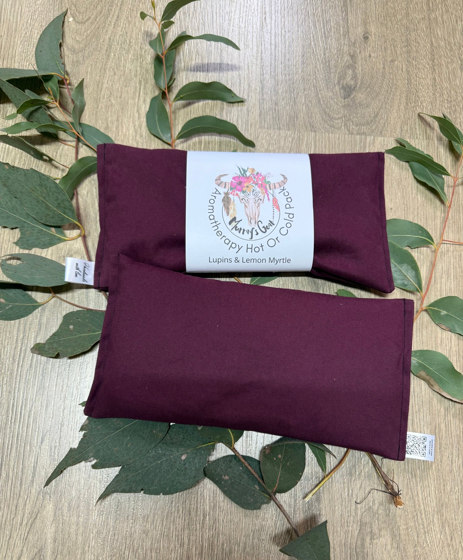 Luxury Aromatherapy Heat Pack – 100% Cotton with Lupins & Botanicals | Made in Australia