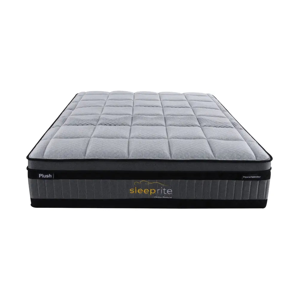 Imperial Slendour Plush Mattress 30cm Premium Top 7 Zones Pocket Spring - Queen - Furniture > Mattresses