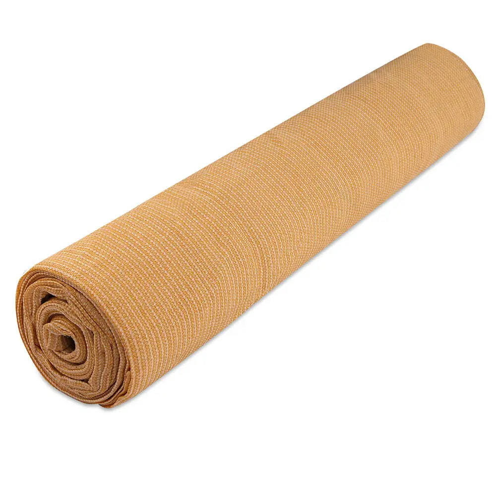 Instahut 50% Shade Cloth 1.83x50m Shadecloth Sail Heavy Duty Beige - Home & Garden > Shading > Umbrellas & Sunshades